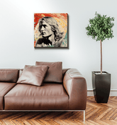 Surfing Muse Canvas Art Print - Beyond T-shirts